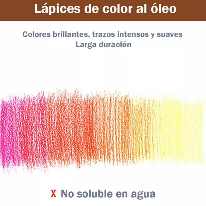 Set De Lápices De Colores Profesionales Y Artísticos 50 Piezas