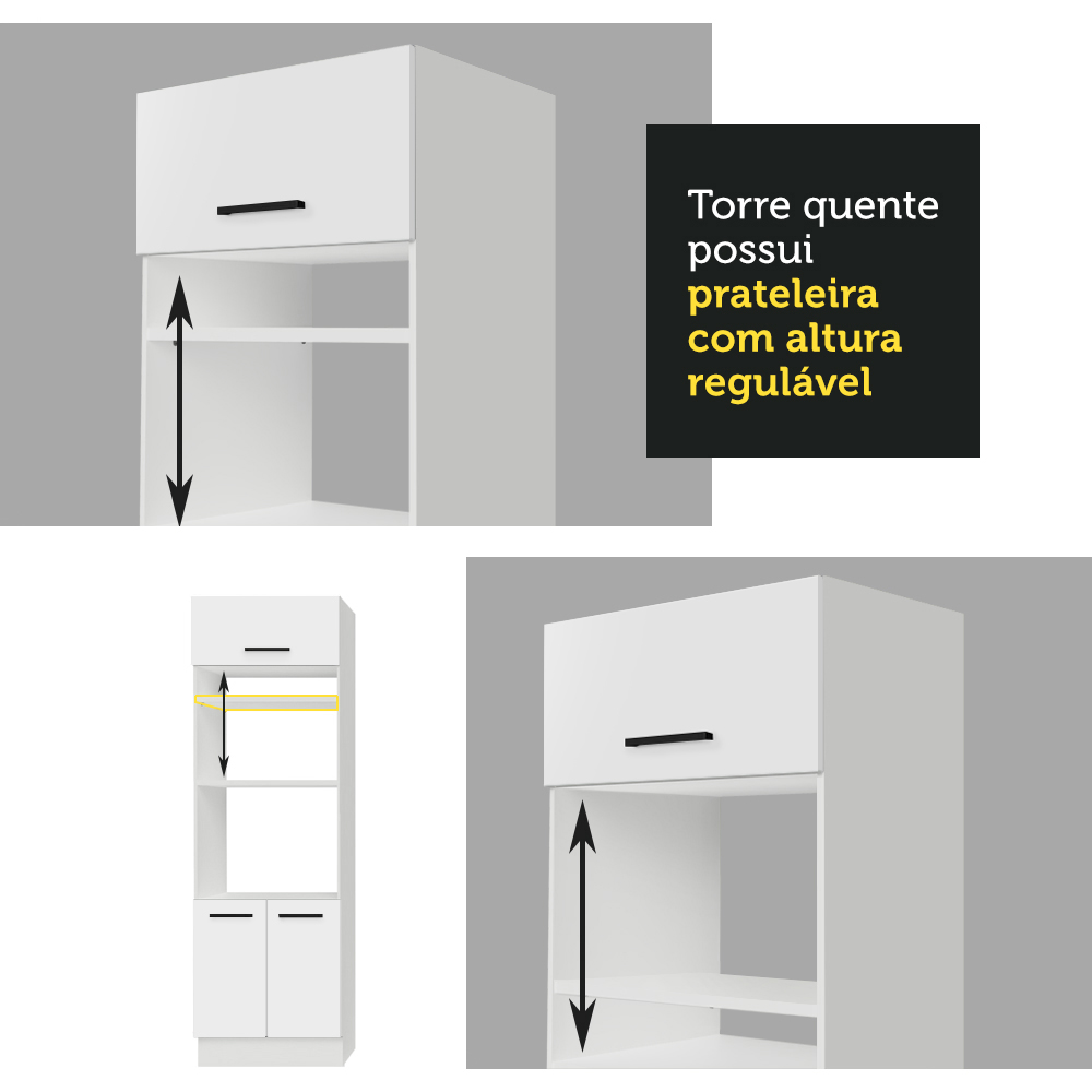 Cocina Integral Completa Modular Madesa Agata 270cm BB 07
