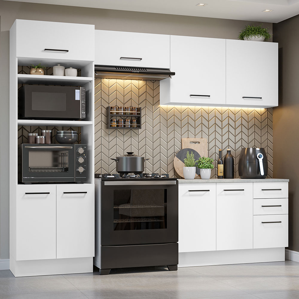 Cocina Integral Completa Modular Madesa Agata 270cm BB 07
