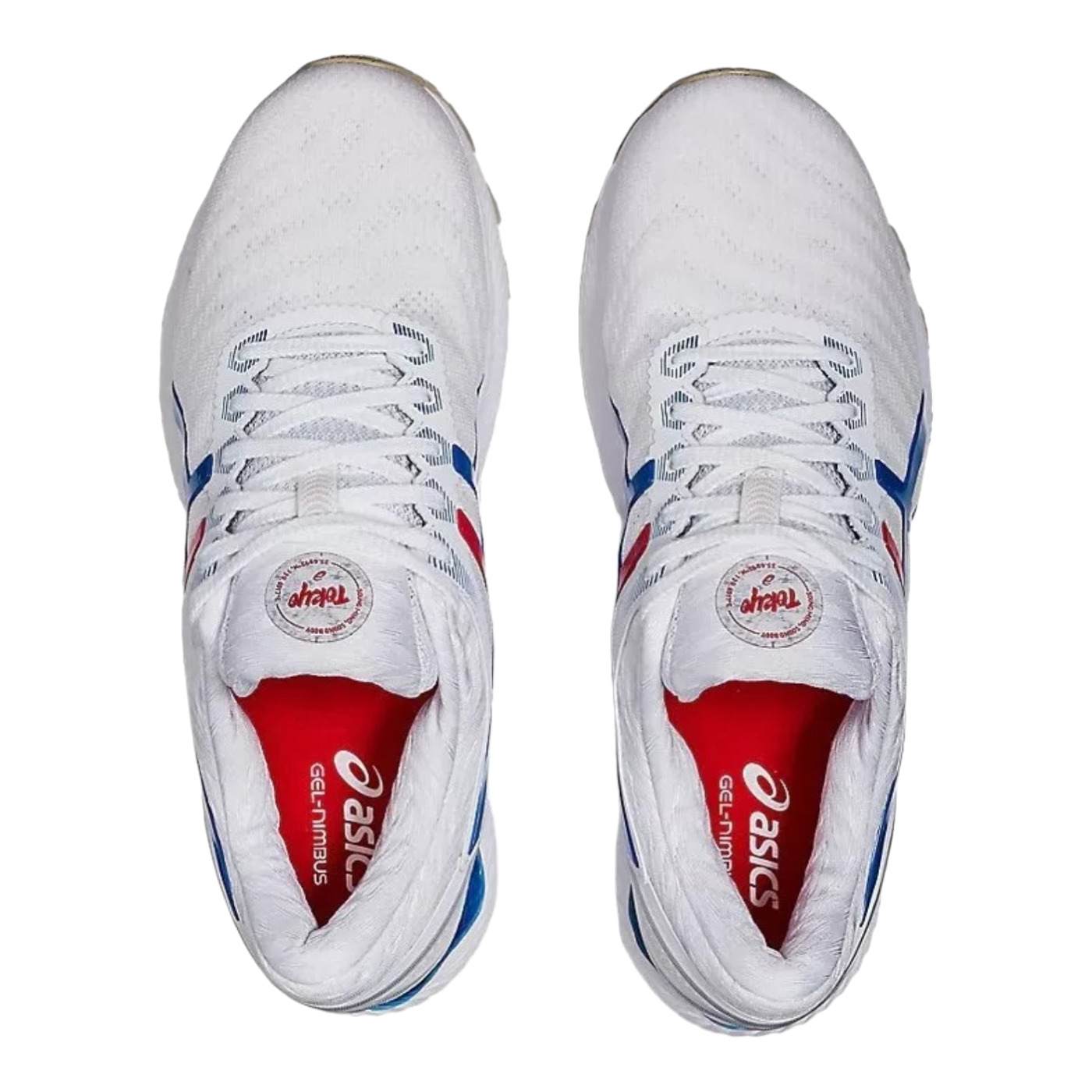 TENIS ASICS MUJER BLANCO ASICS GEL NIMBUS 22 RETRO 1012A665100 1012A665100