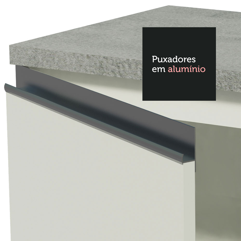 Cocina Integral Completa Modular Madesa Emilly Genova 280cm BB