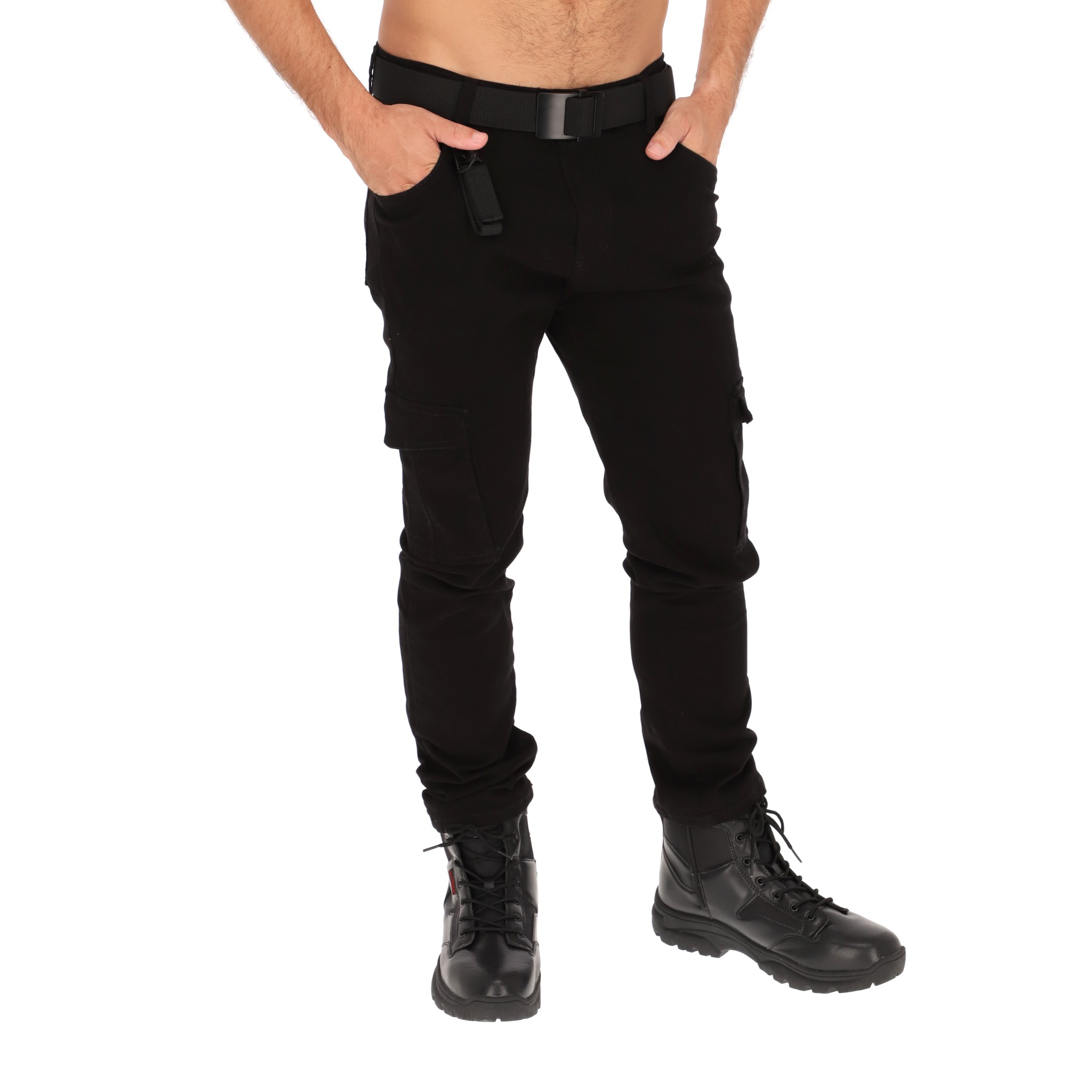 Pantalón Táctico Color Negro Para Hombre CHB Chili Beans Clothing Co.