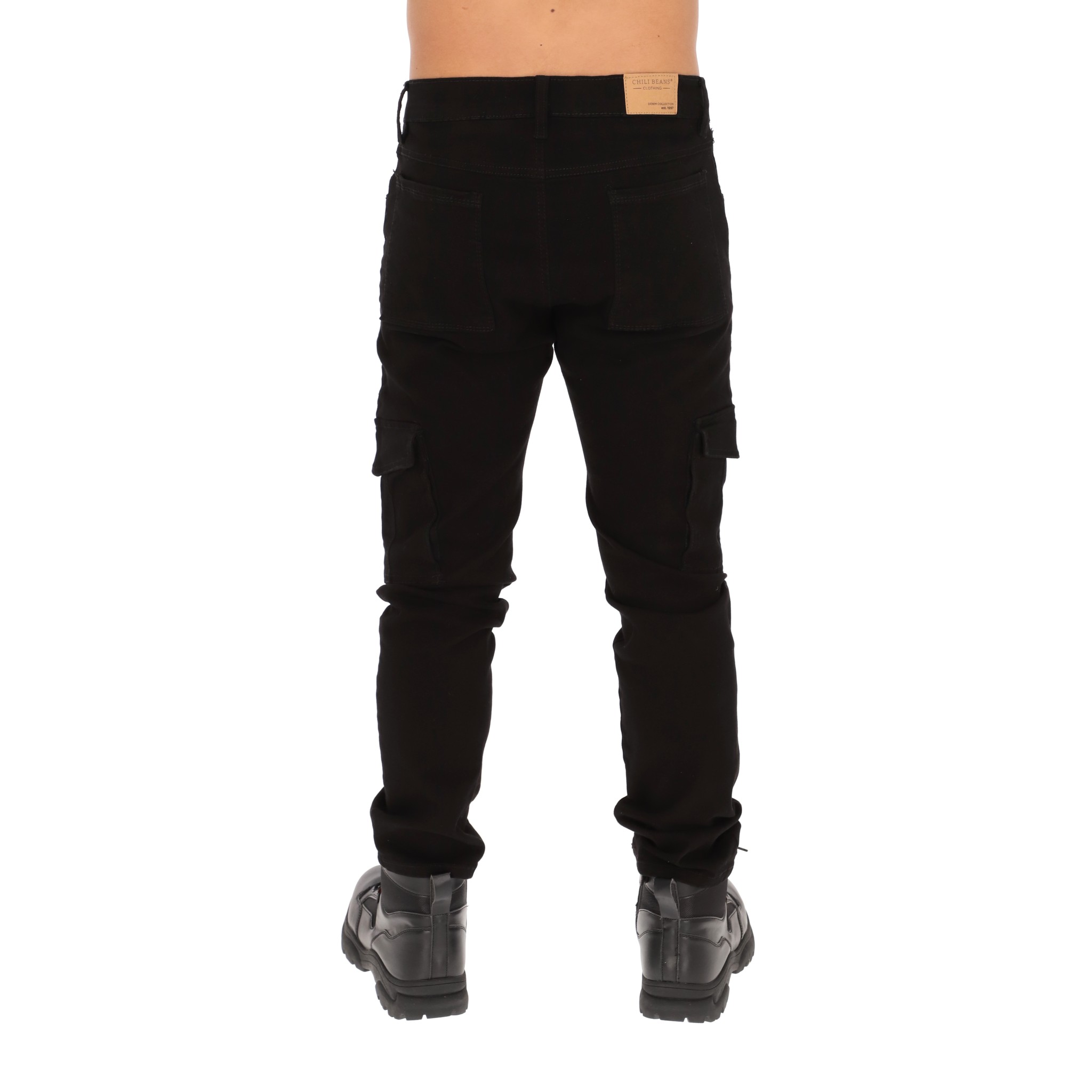 Pantalón Táctico Color Negro Para Hombre CHB Chili Beans Clothing Co.