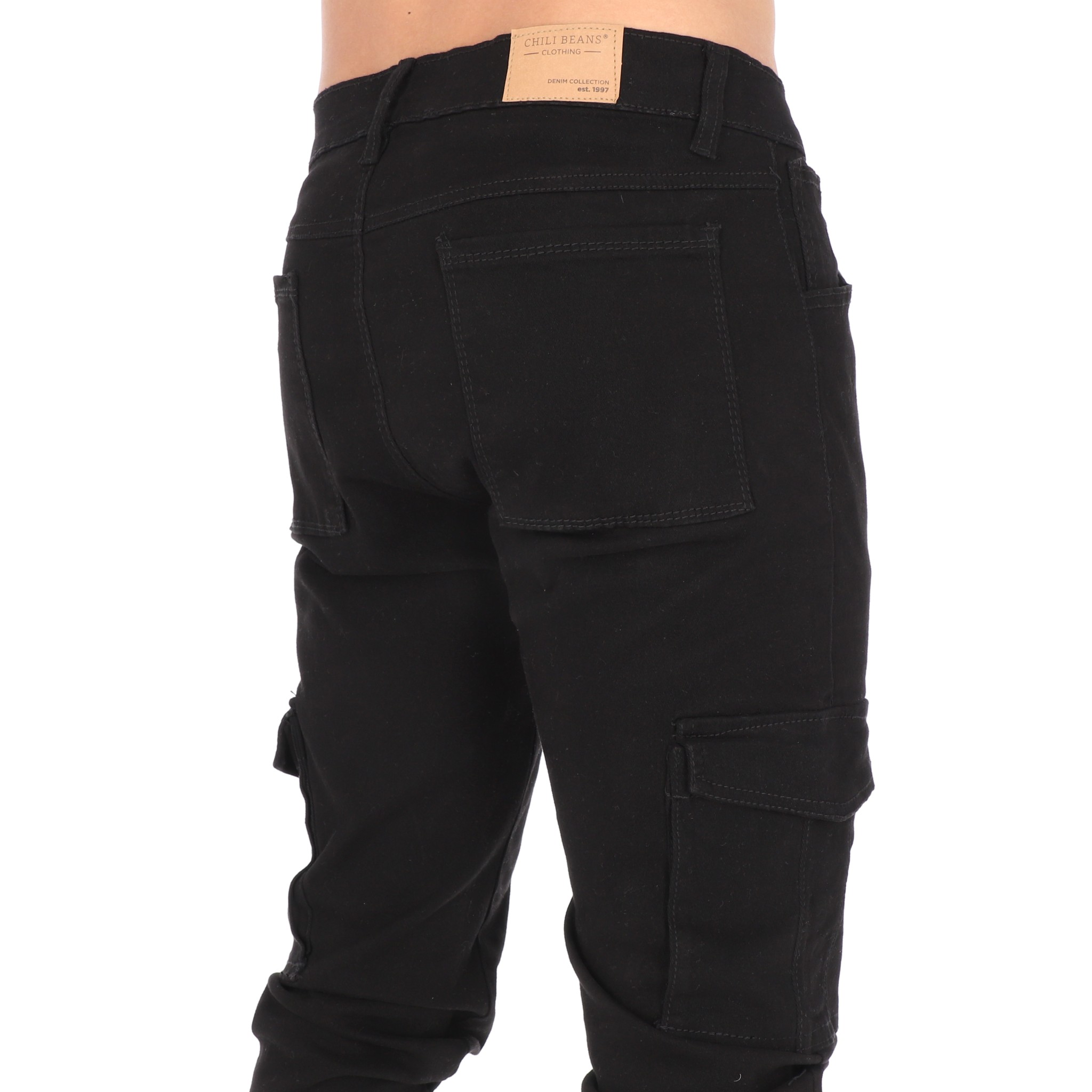 Pantalón Táctico Color Negro Para Hombre CHB Chili Beans Clothing Co.