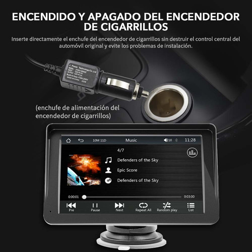 Estéreo Inalámbrico Para Coche 7 Para Apple Carplay 5300