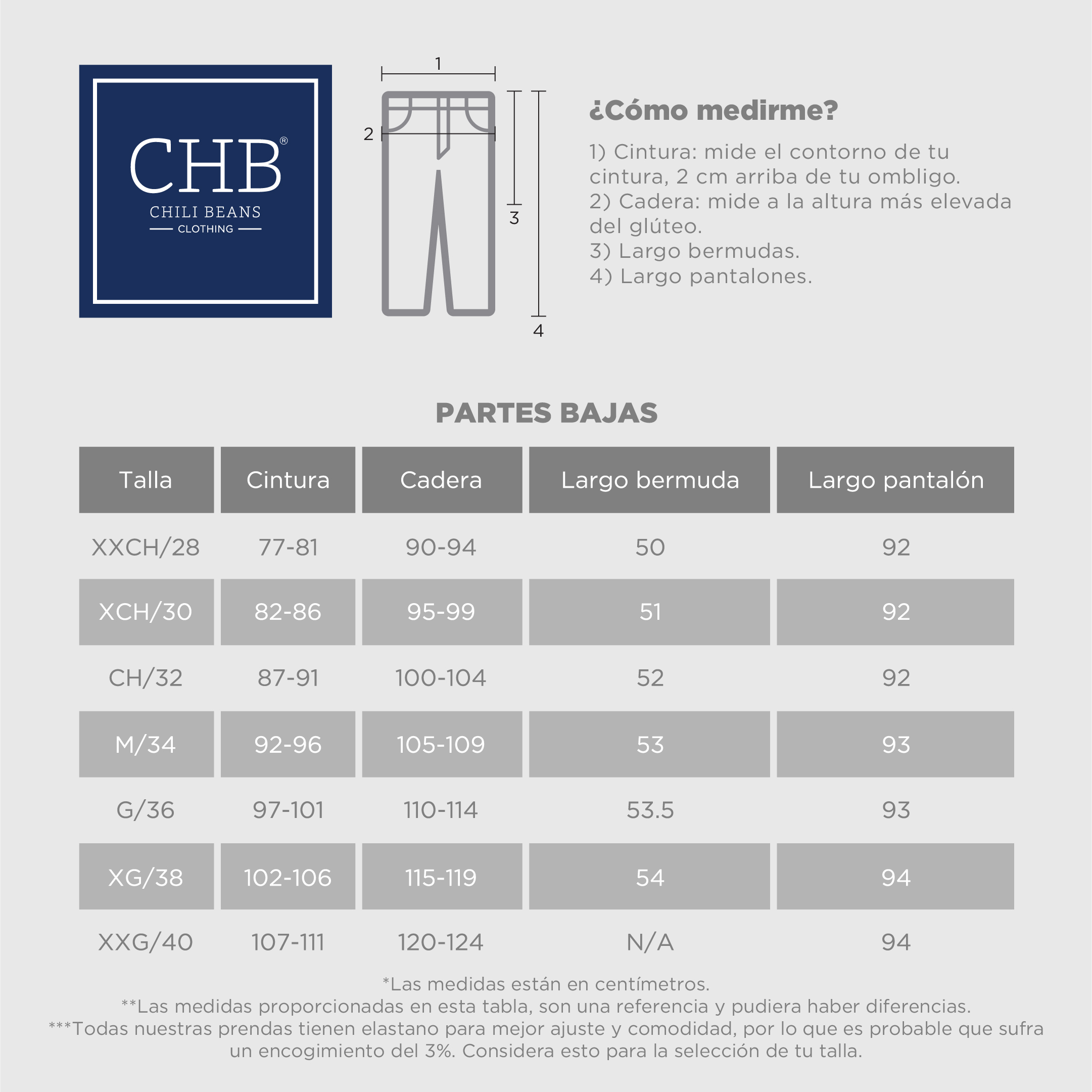 Pantalón Táctico Color Gris Para Hombre CHB Chili Beans Clothing Co.
