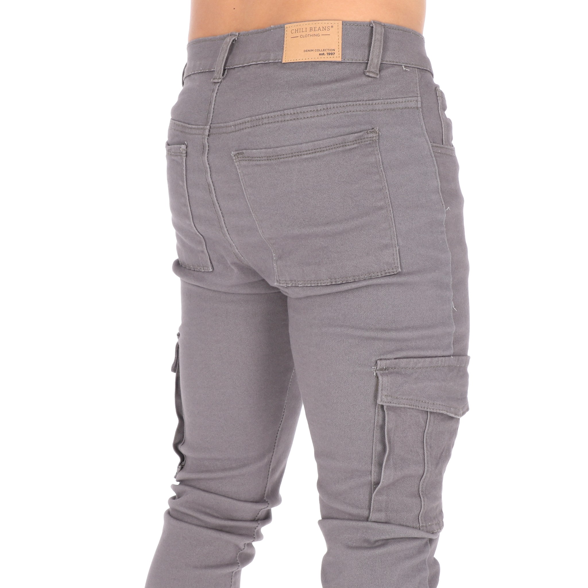 Pantalón Táctico Color Gris Para Hombre CHB Chili Beans Clothing Co.