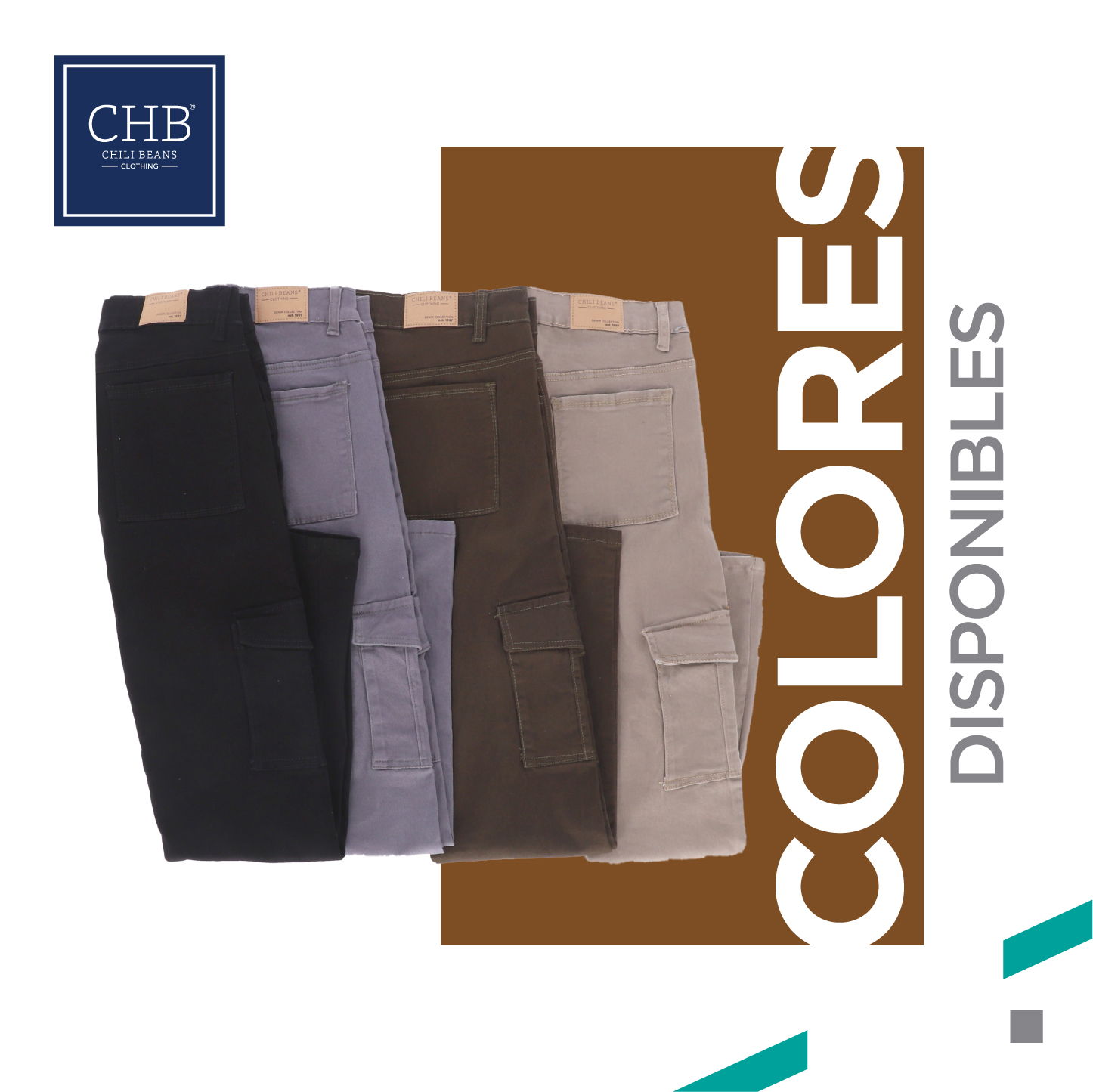 Pantalón Táctico Color Gris Para Hombre CHB Chili Beans Clothing Co.