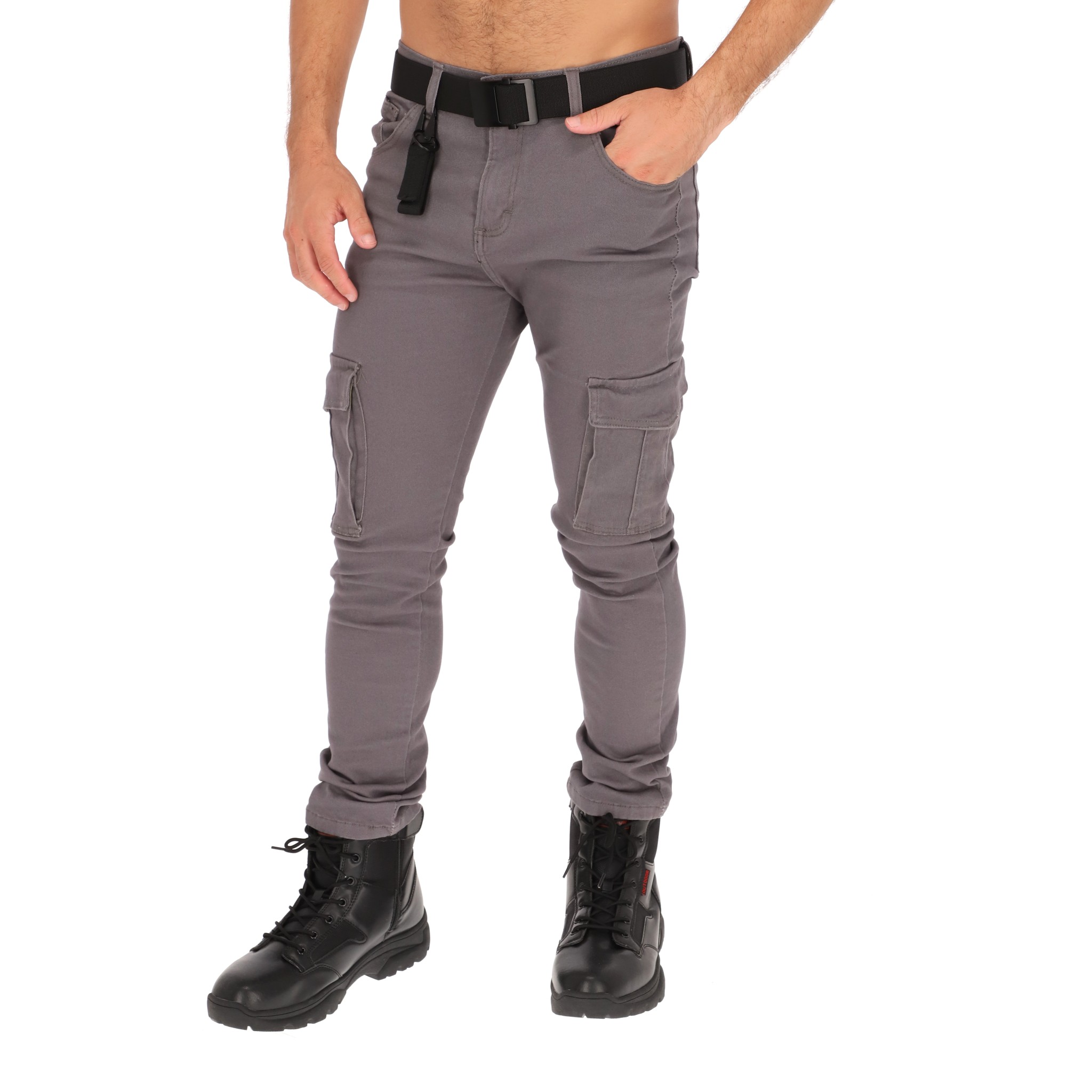Pantalón Táctico Color Gris Para Hombre CHB Chili Beans Clothing Co.