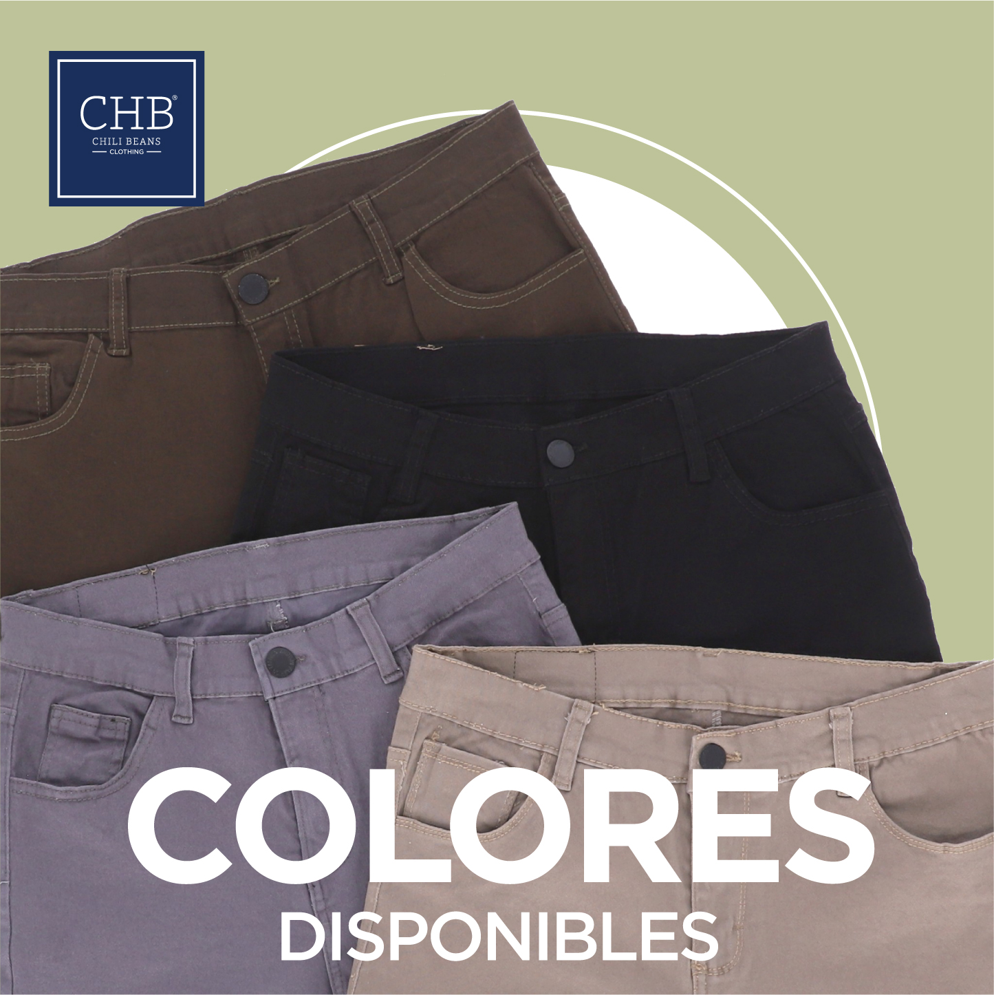 Pantalón Táctico Color Gris Para Hombre CHB Chili Beans Clothing Co.