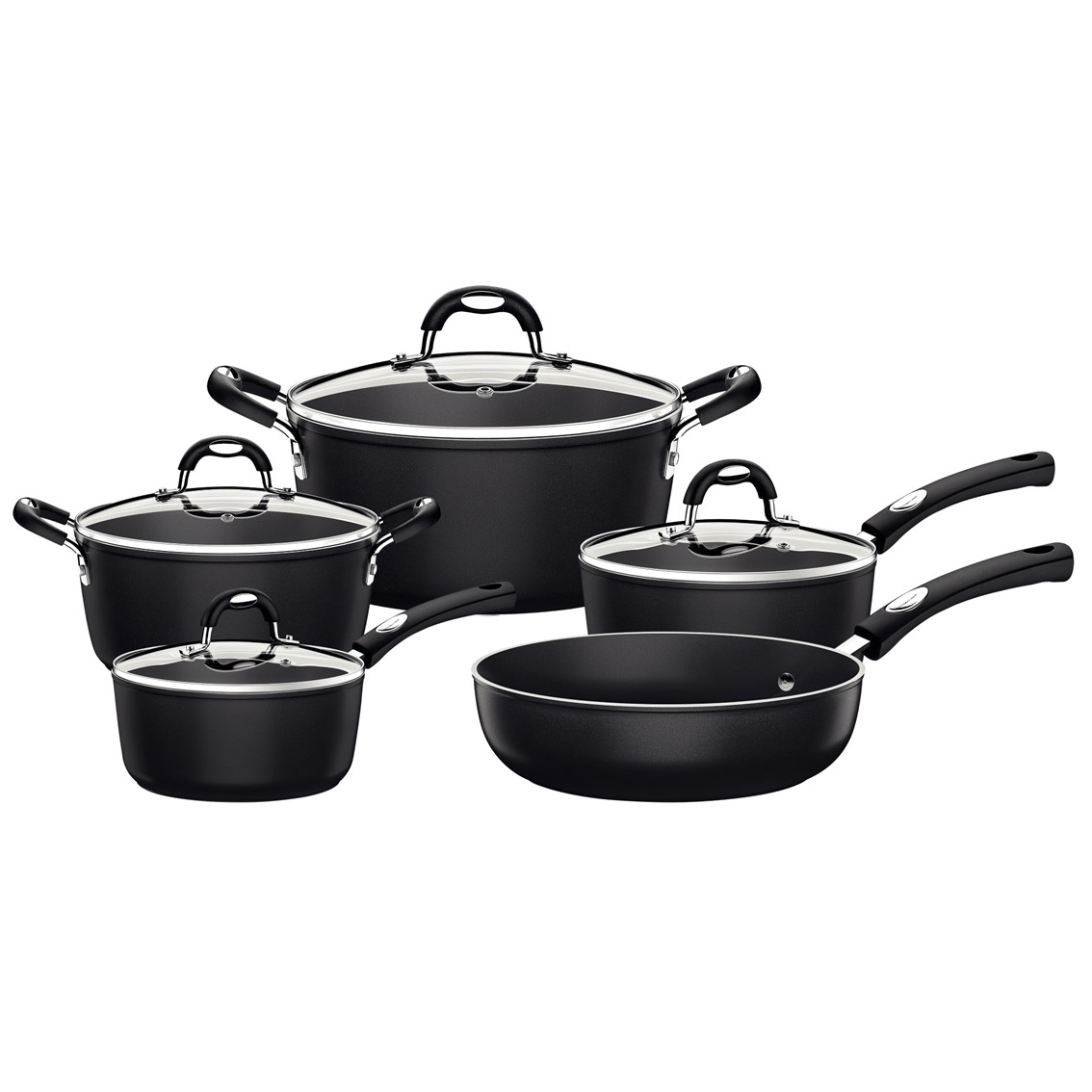 Batería de Cocina Tramontina Mónaco Inducción 9 Piezas