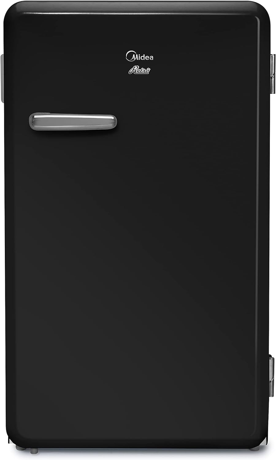 Midea Frigobar Retro Look de 4 Pies Cúbicos (106 L) en Color Negro - Always Cool