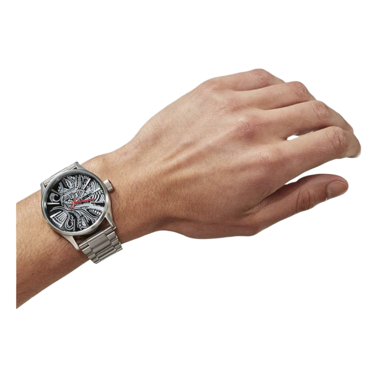 RELOJ NIXON UNISEX PLATA NIXON SENTRY SS ACERO INOXIDABLE A1353-625