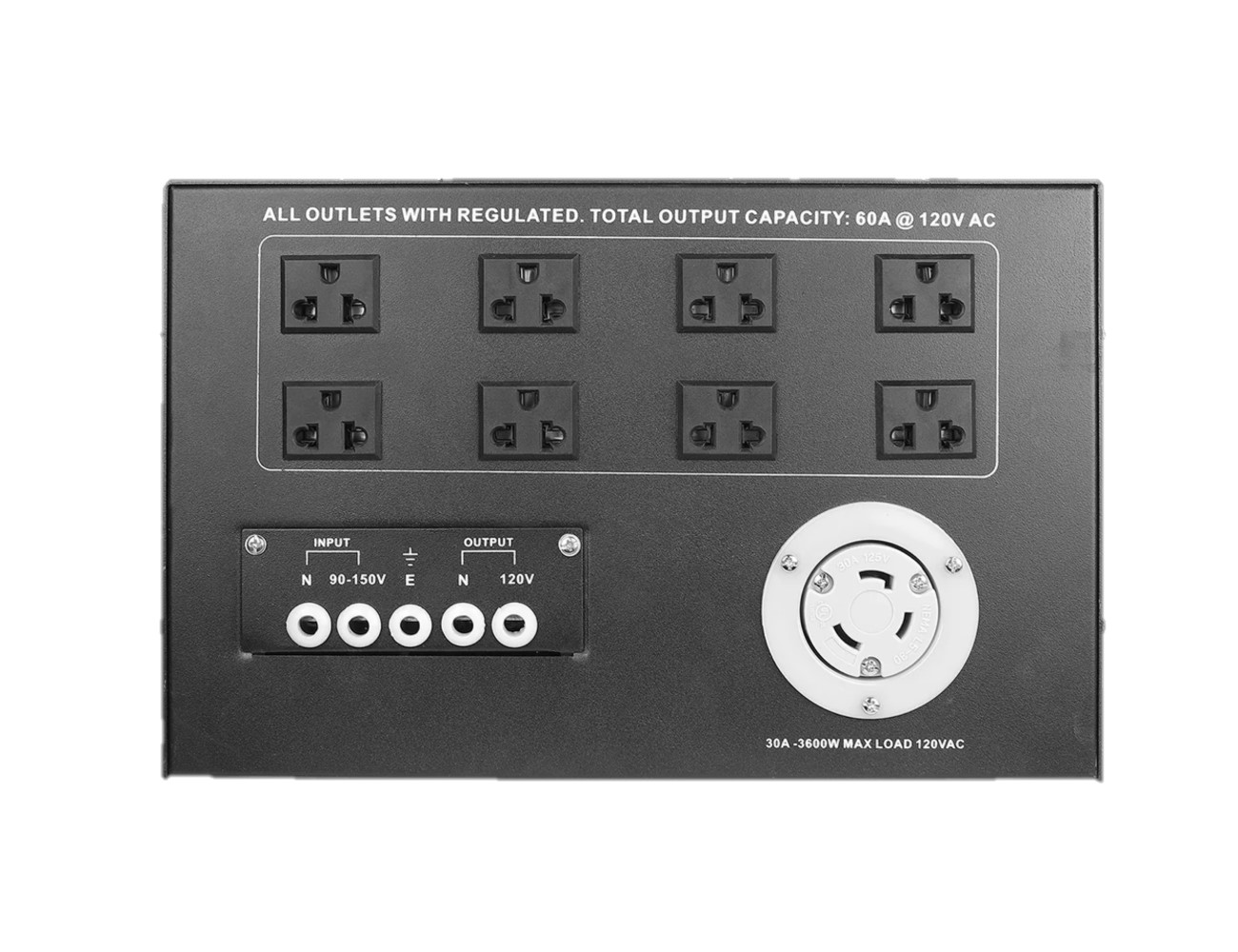 Regulador De Voltaje BUNKER RINO-60 Digital 60a 120v