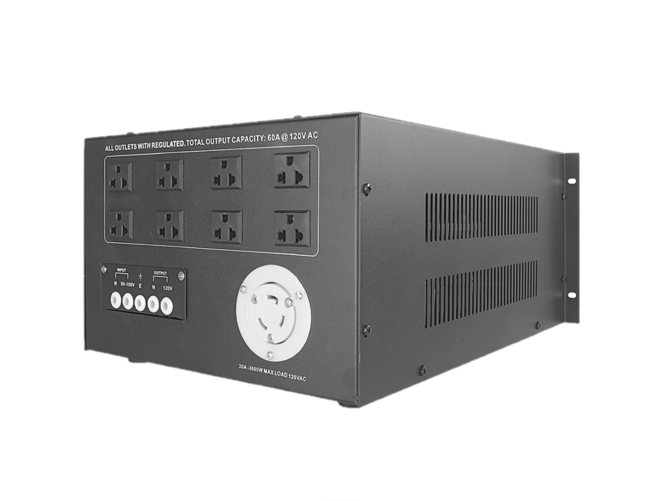 Regulador De Voltaje BUNKER RINO-60 Digital 60a 120v