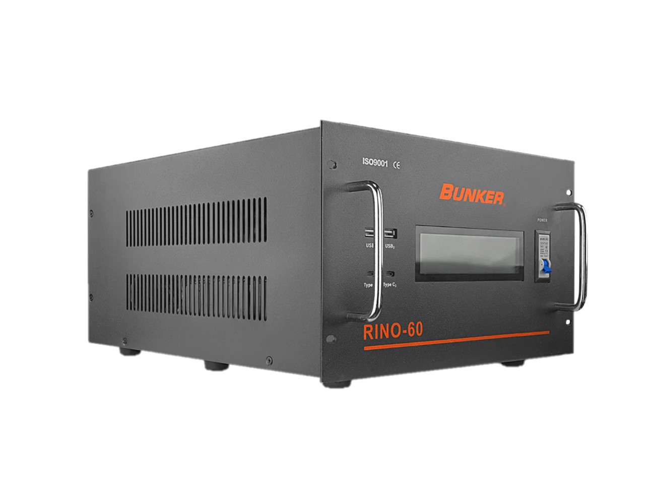 Regulador De Voltaje BUNKER RINO-60 Digital 60a 120v