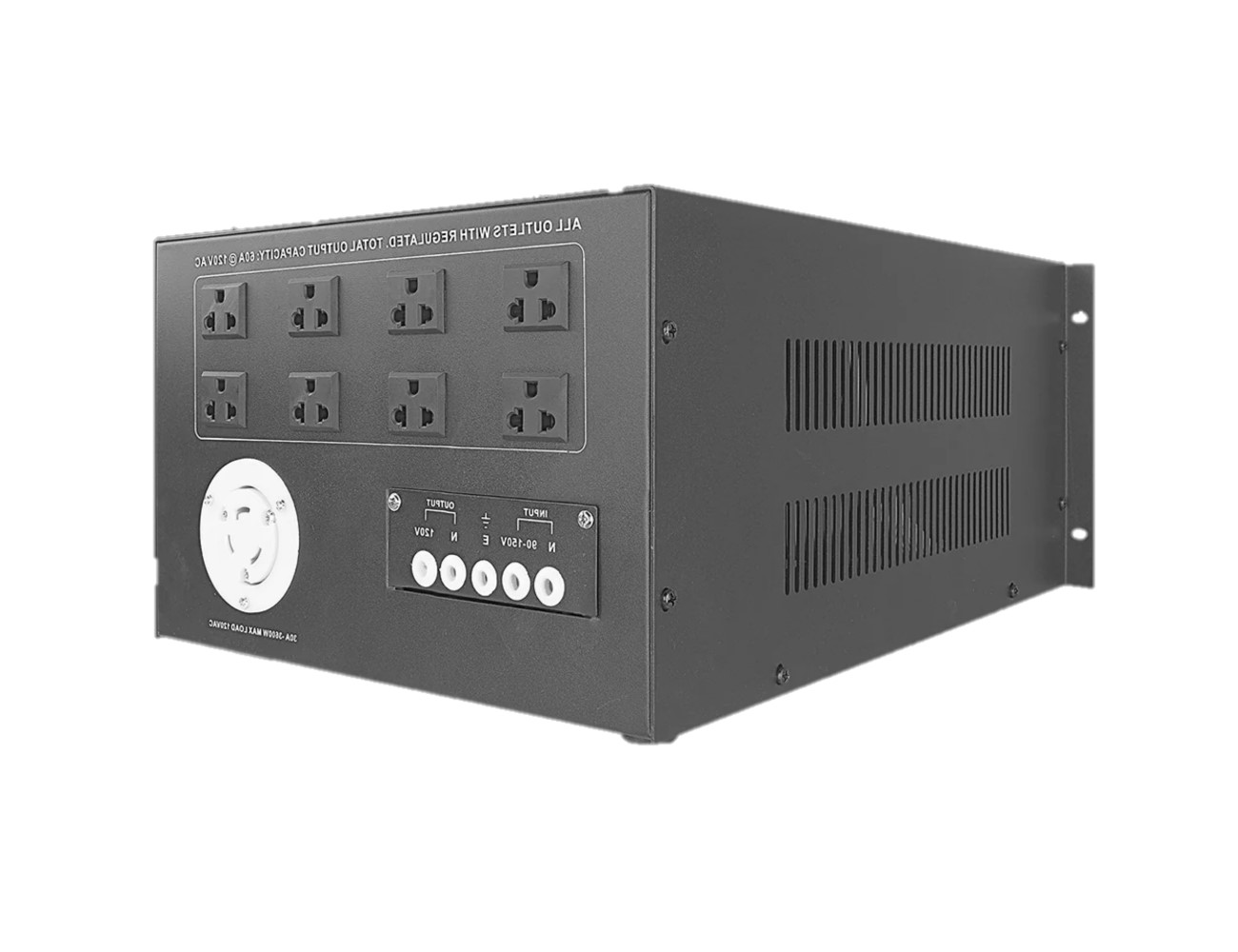 Regulador De Voltaje BUNKER RINO-60 Digital 60a 120v