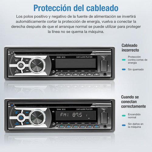 Auto Estereo Bluetooth Reproductor Dvd Cd Radio Para Carro