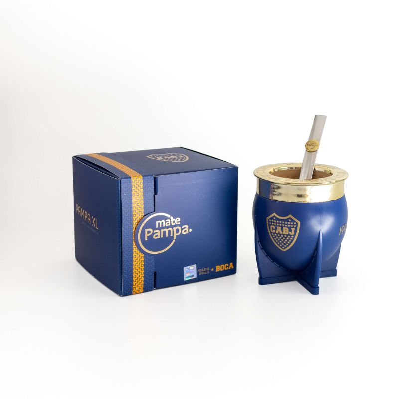 Mate Pampa XL Boca Juniors