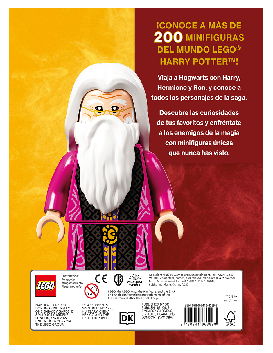 Libro Lego Harry Potter Enciclopedia de Personajes 