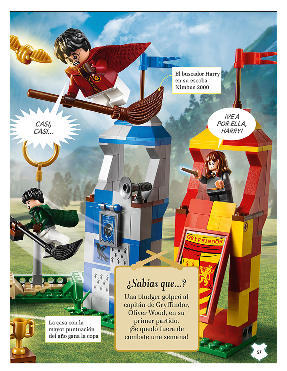 Libro Lego Harry Potter. La Guía Mágica de las cosas de Hogwarts