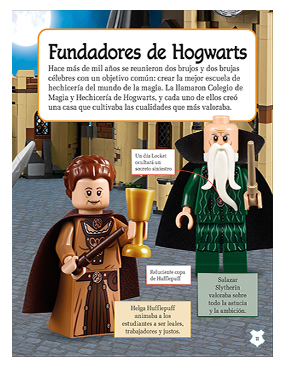 Libro Lego Harry Potter. La Guía Mágica de las cosas de Hogwarts