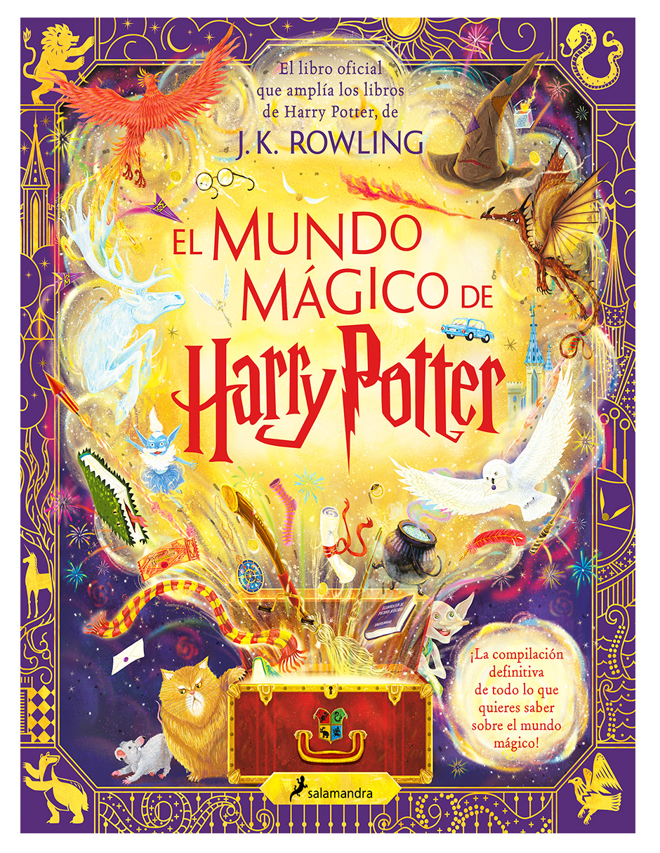 Libro El Mundo Mágico de Harry Potter Autor  J.K. Rowling 
