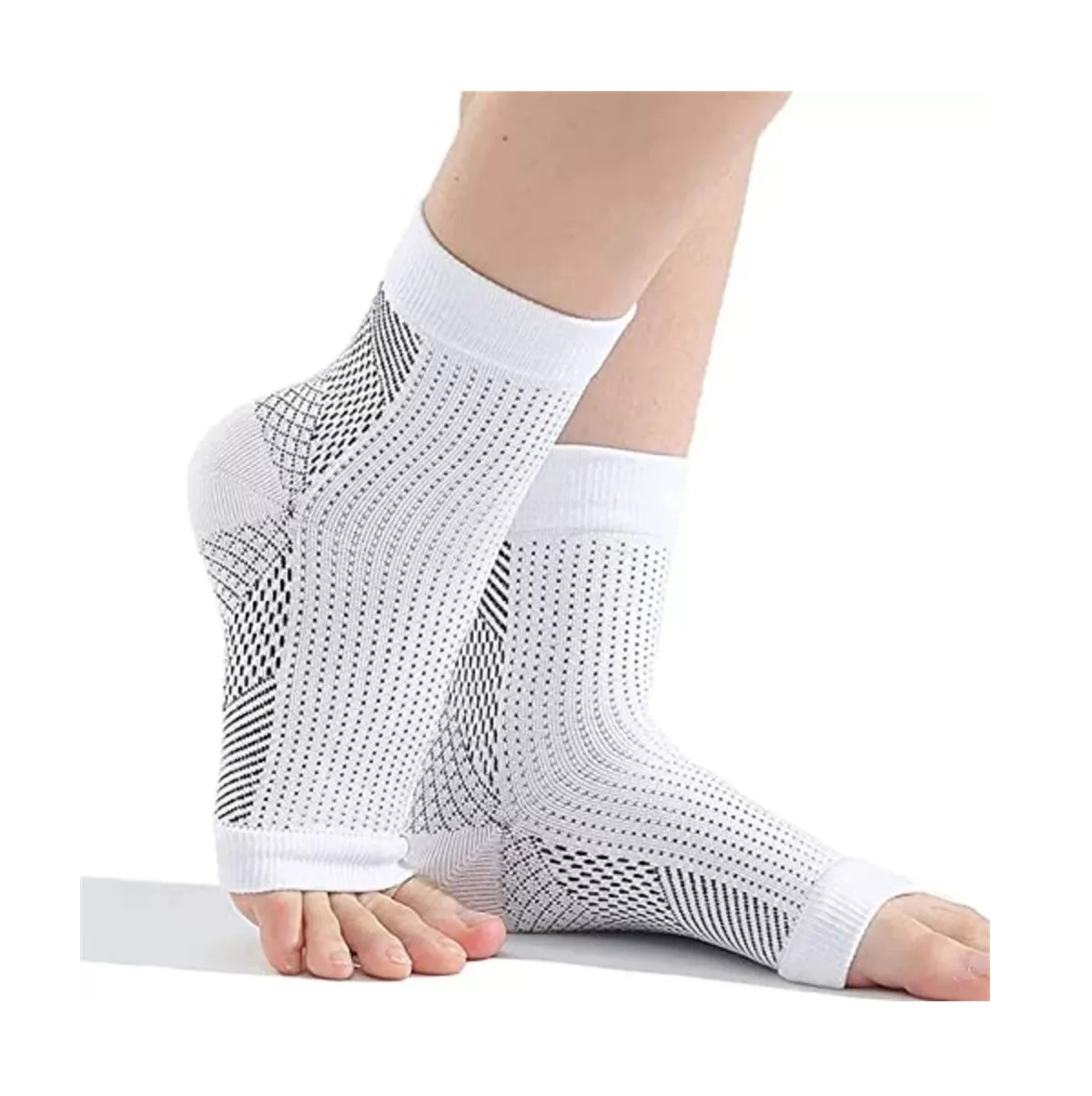 Set 3 Pares De Calcetines Para Neuropatía Multicolor Talla S/M