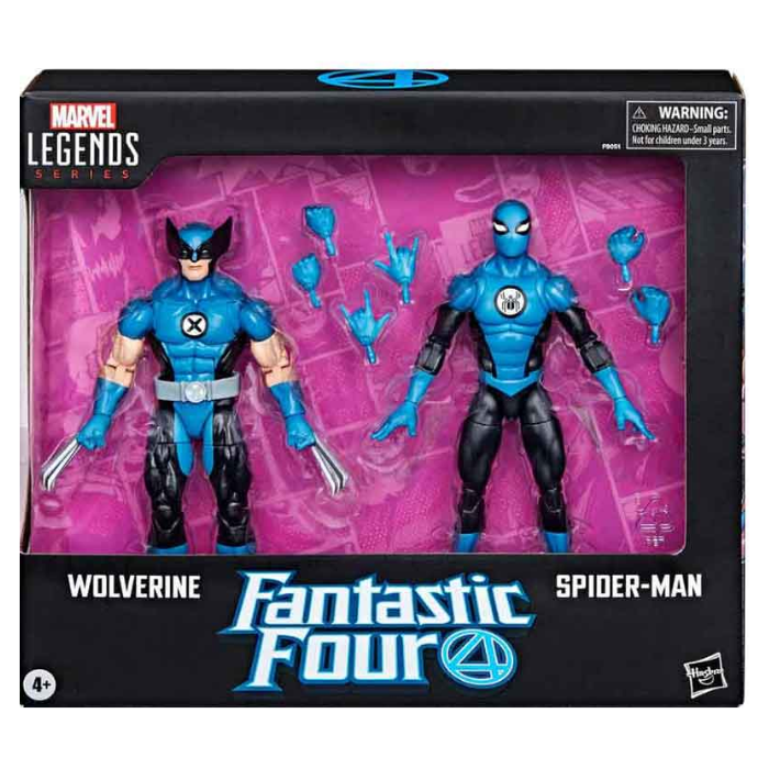 Fantastic Four Marvel Legends Series Wolverine and Spider-Man 2-Pack