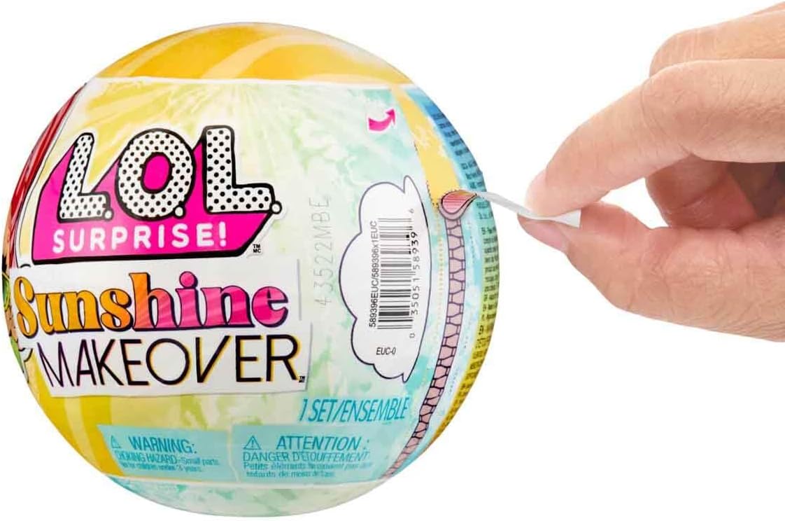 Muñeca LOL Surprise Sunshine Makeover 8 Sorpresas Cambio de Color y Accesorios