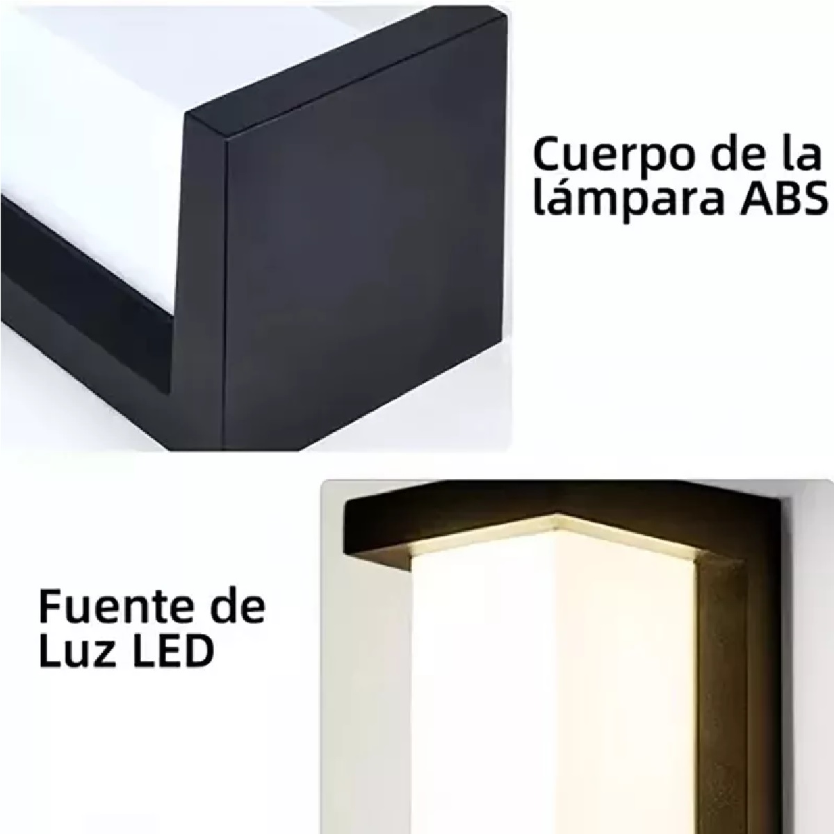 Lámpara De Pared Impermeable Para Exteriores Arbotantes