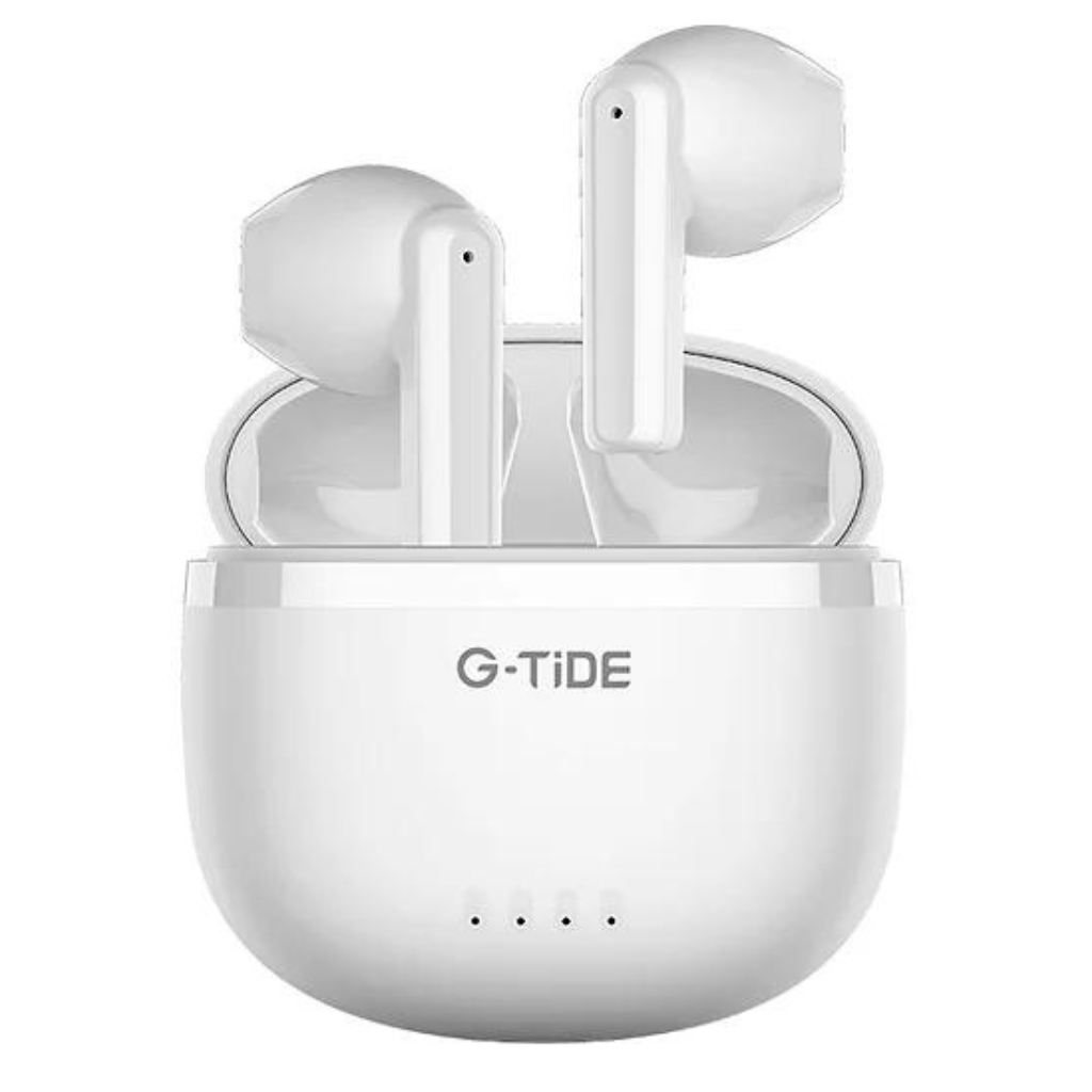 Audífonos Bluetooth G-tide L21. Cancelación De Ruido. Color: Blanco