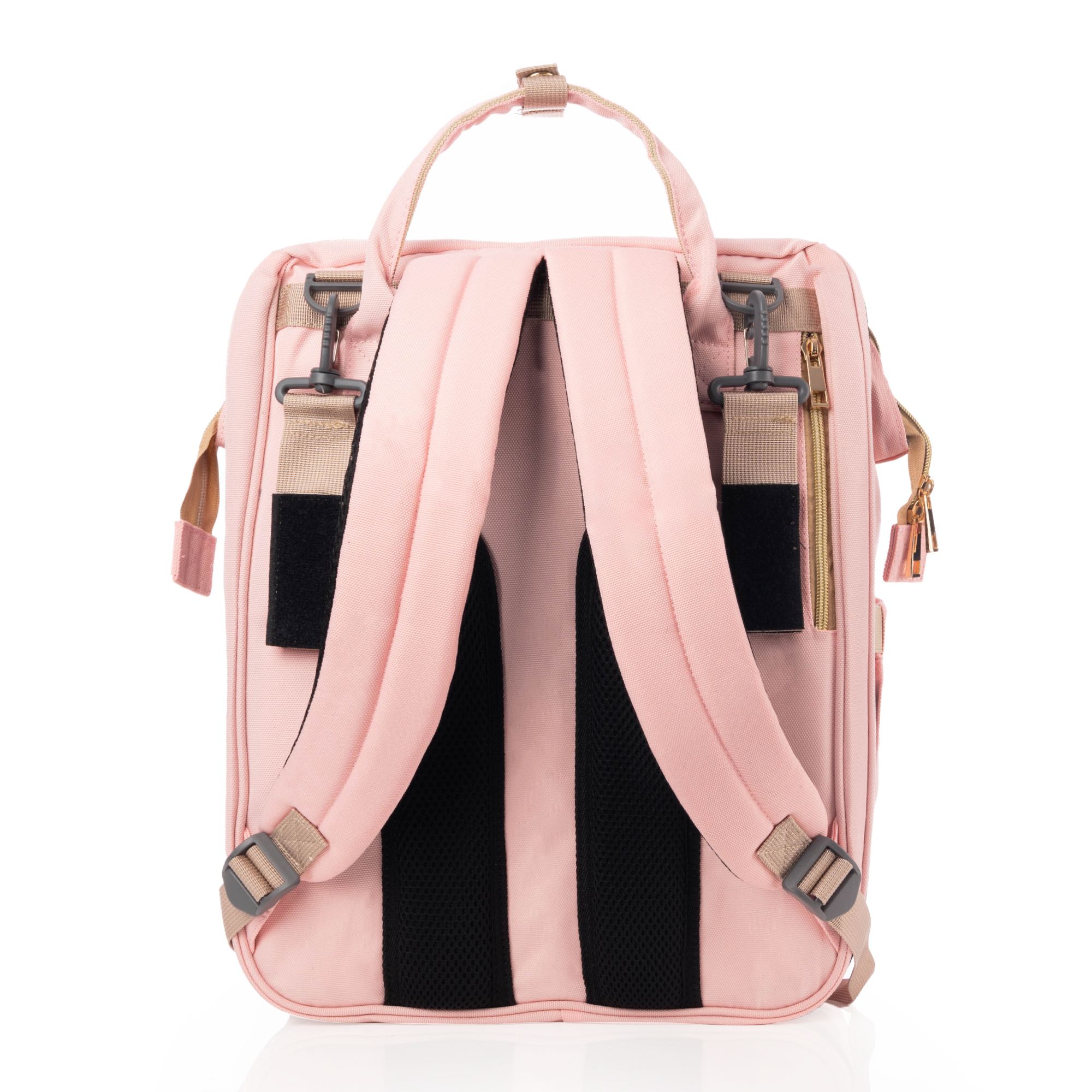 Mochila Pañalera Debug para bebé con cambiador cuna, color Rosa