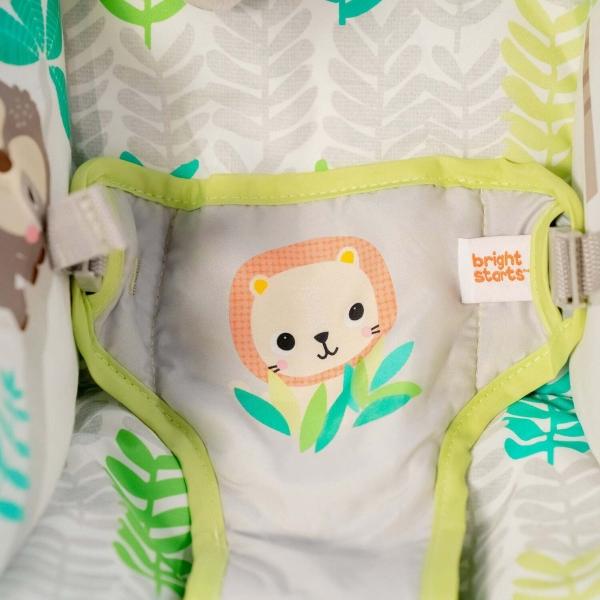 Bouncer Silla Mecedora Para Bebé Bright Starts Jungle Vines