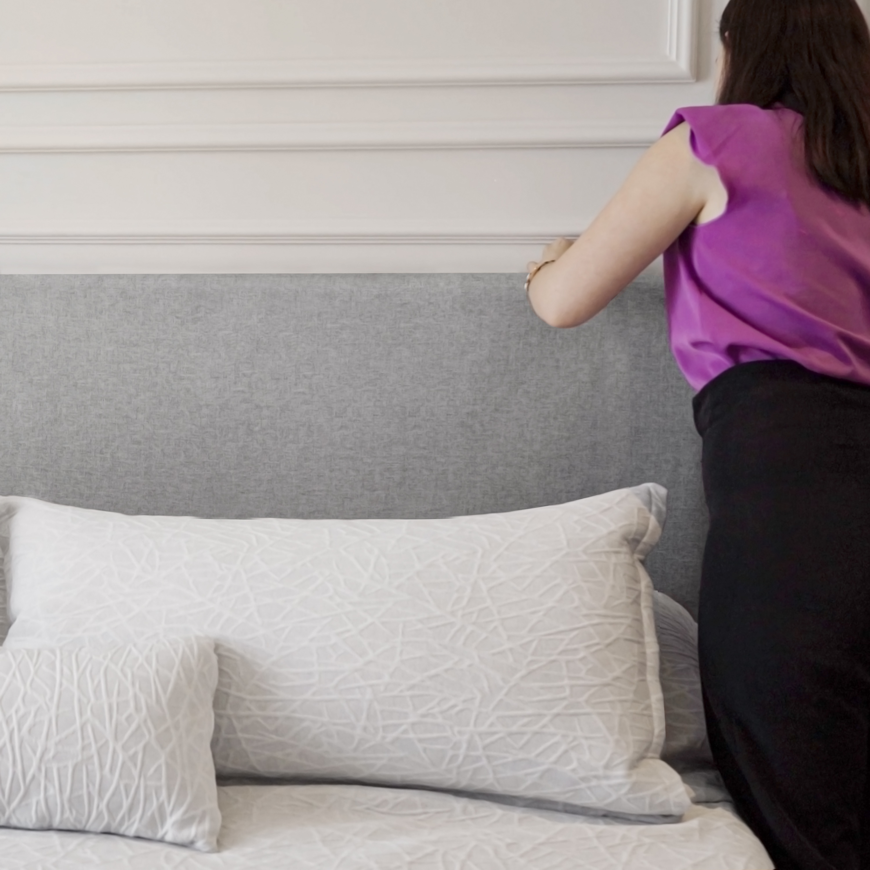 Cabecera Easy Living Modelo IKS King Size Gris