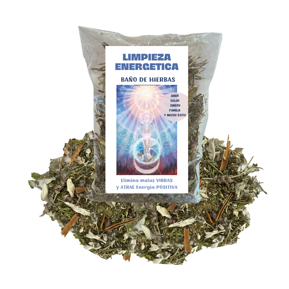 Baño de hierbas limpieza energética prosperidad y abundancia 150gr