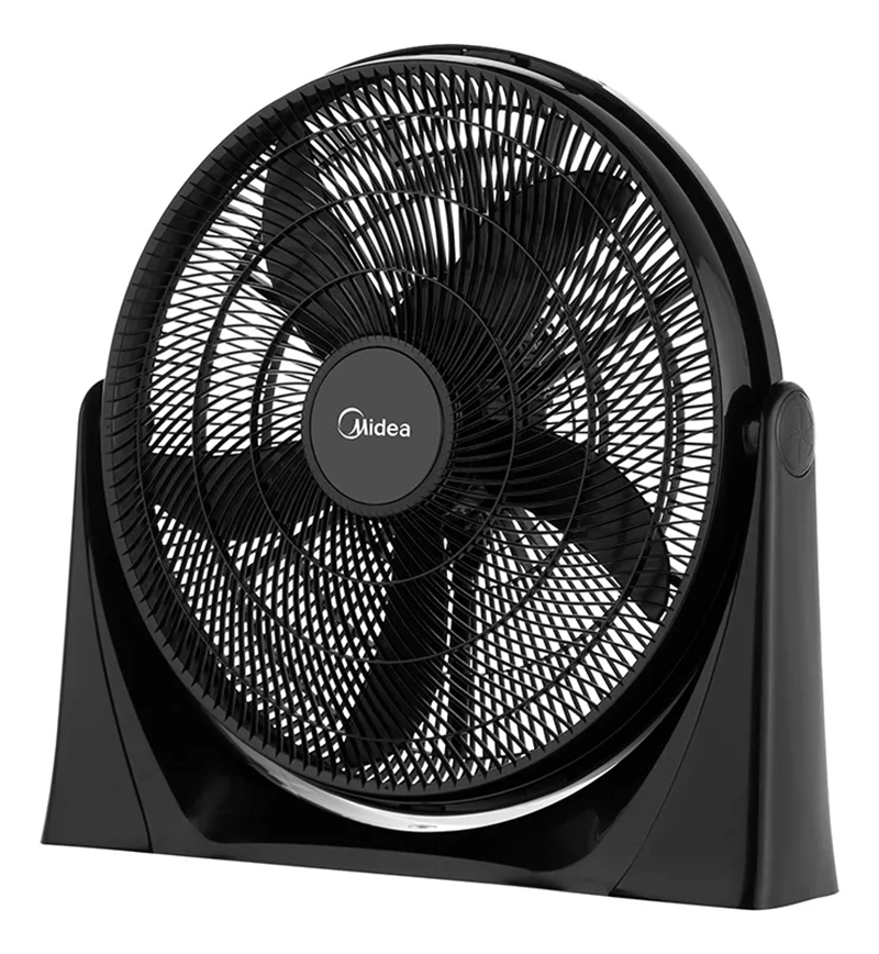 Ventilador de Piso Midea FB50-17H 20" 3 Velocidades Negro