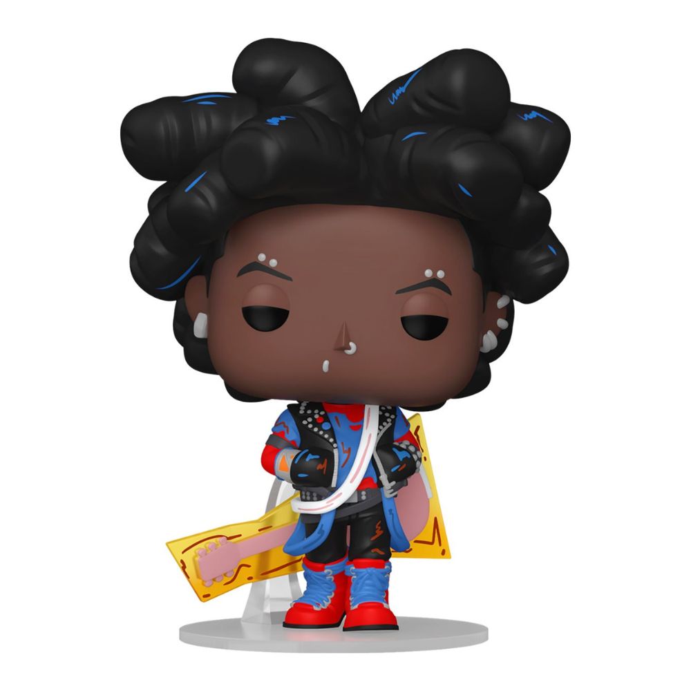 Spider Punk Unmasked Funko Pop SpiderMan Across The Spider Verse
