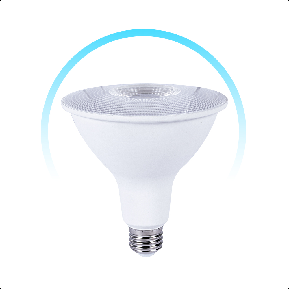 Foco Led ICON Par38 15W Base E26 Long Neck Color De Luz Blanco Frío