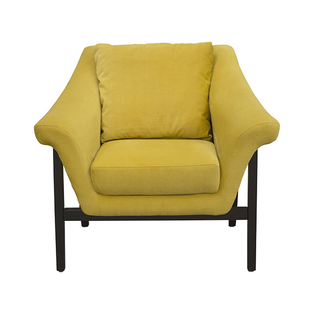 SILLON INDIVIDUAL TELA PATAS MADERA CONCEPT HOUSE CASPIA