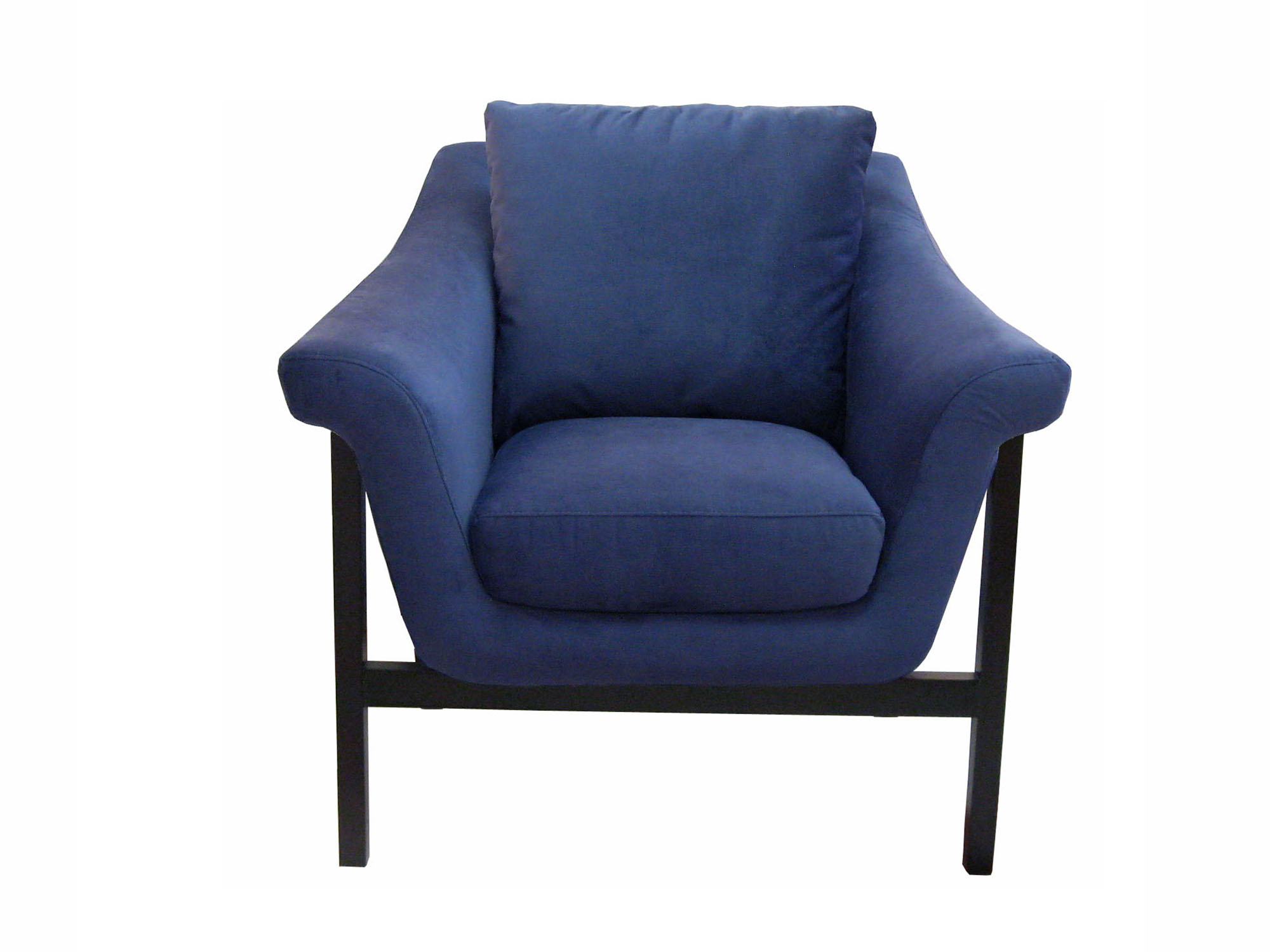 SILLON INDIVIDUAL TELA PATAS MADERA CONCEPT HOUSE CASPIA