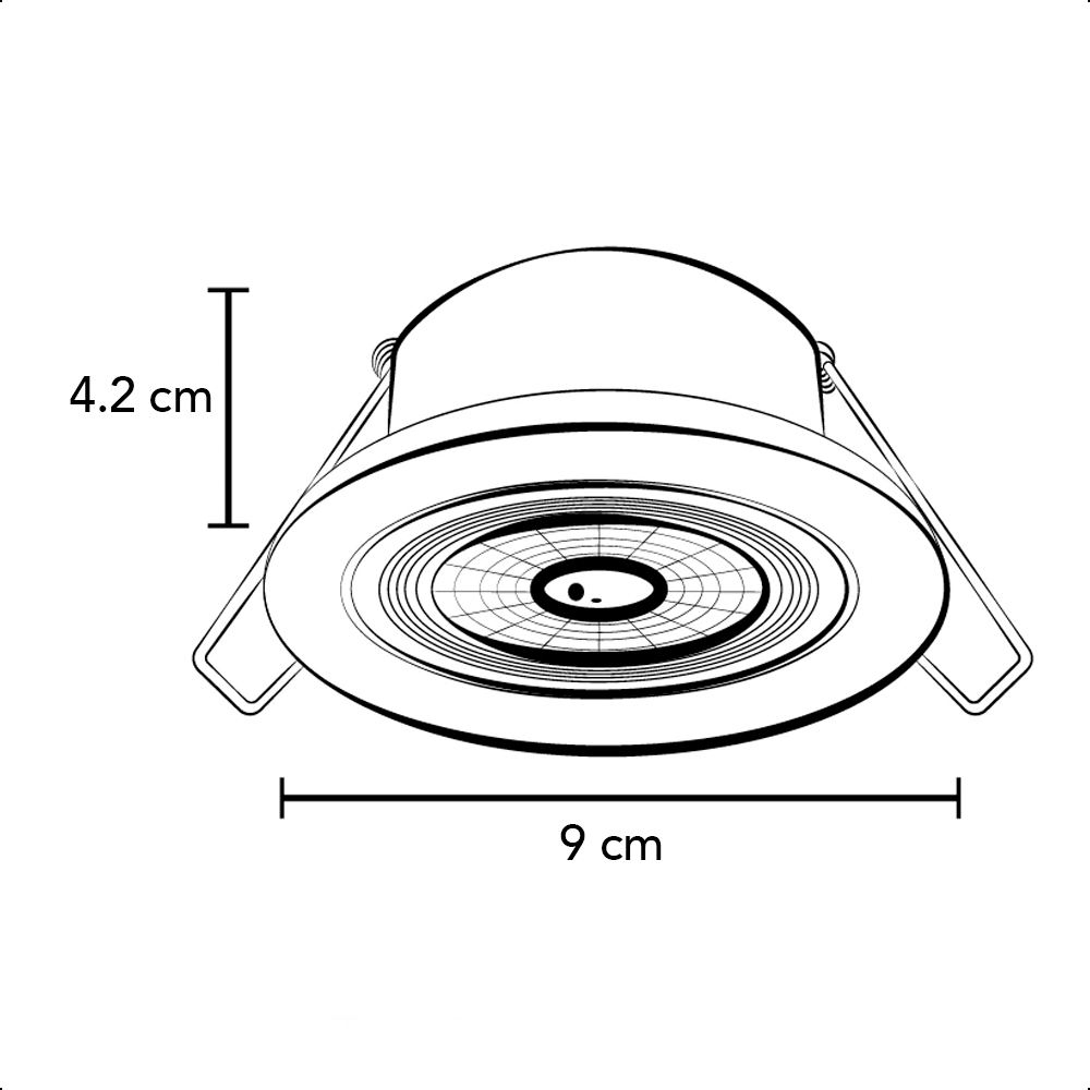 Foco Led ICON Spotlight 5W Luz Color Blanco