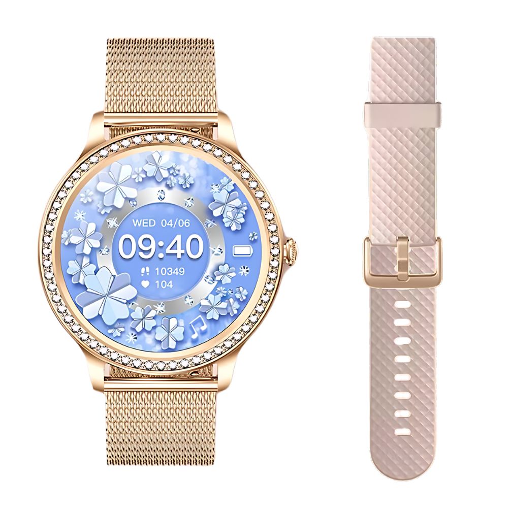 Smartwatch Gadgets&Fun Elegant Alexa con Pantalla Grande y Diseño Femenino