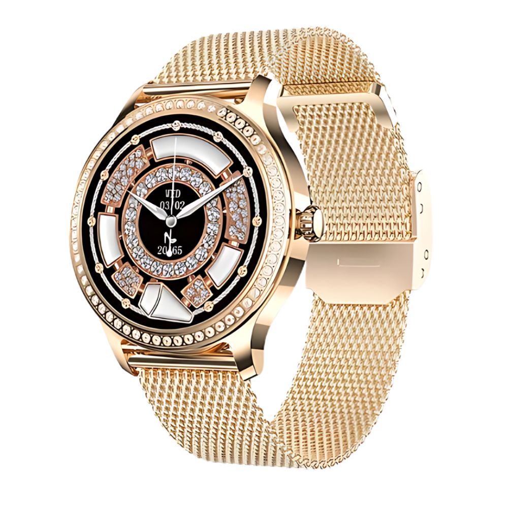 Smartwatch Gadgets&Fun Elegant Alexa con Pantalla Grande y Diseño Femenino