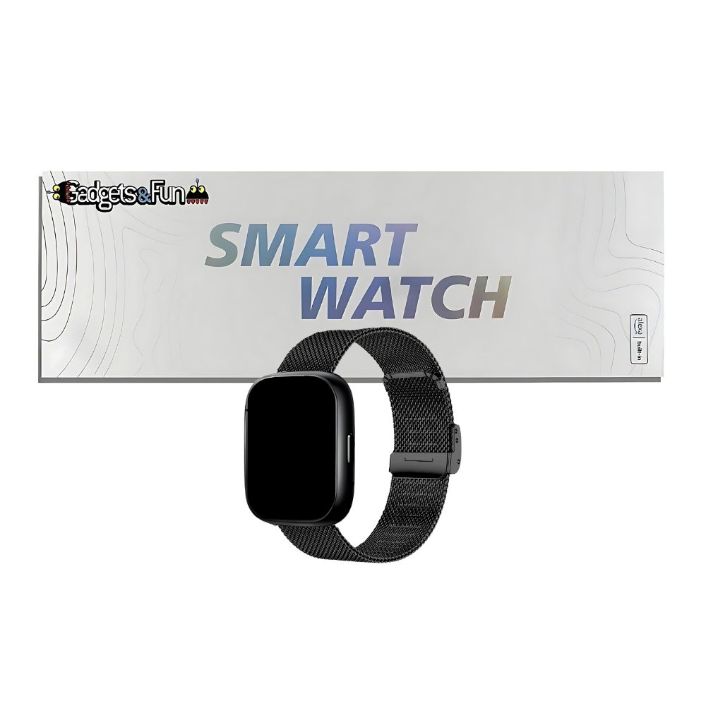 Smartwatch Gadgets&Fun Dynamic Square con Pantalla Grande Diseño Unisex