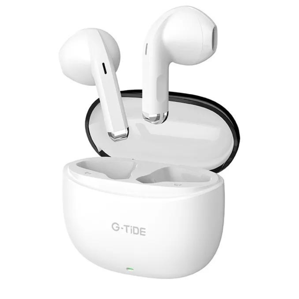 Audífonos Bluetooth G-tide L21. Cancelación De Ruido. Color: Blanco