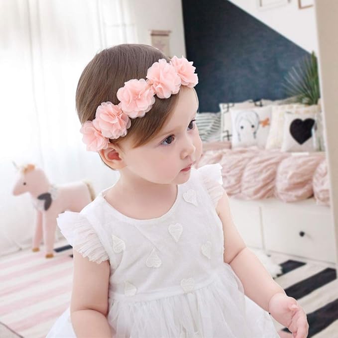 A 10 Piezas Diademas para Bebe Cintas para Niñas Cabello