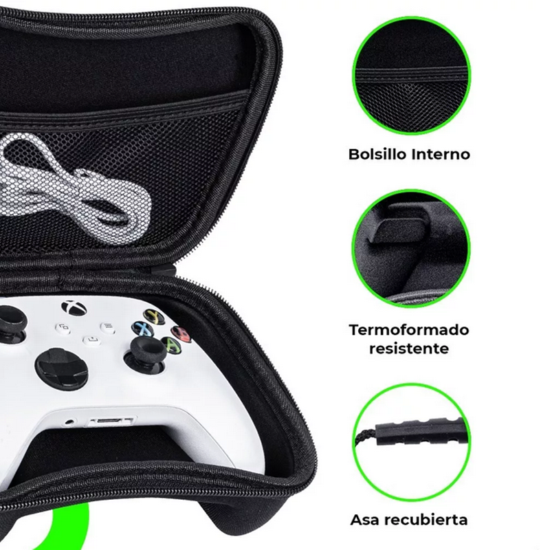 Estuche Rígido Para Control Ps5 Xbox Switch Pro 