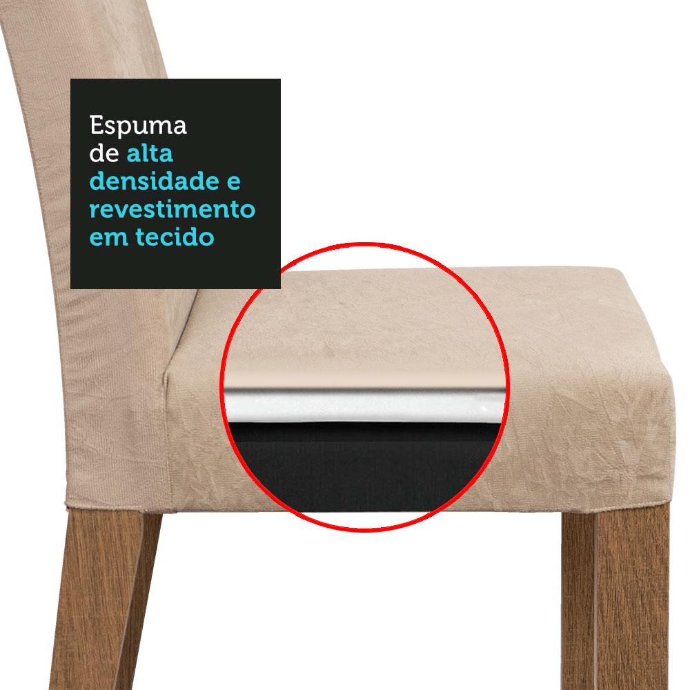 Juego de Comedor con Mesa y 4 Sillas Madesa Avril MGI