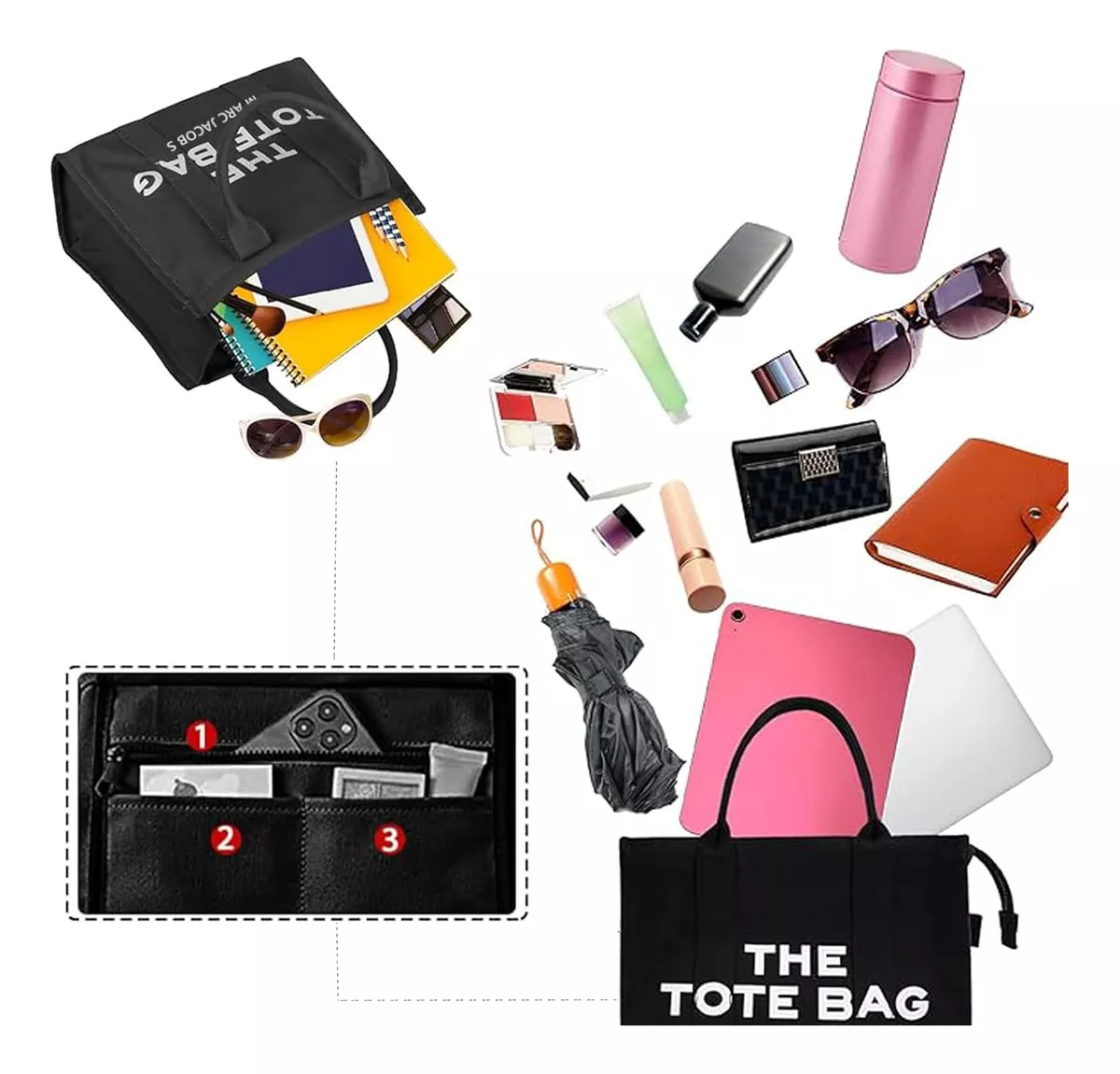 Bolsos De Mujer Totes De Mano Con Cremallera Puede Hombro